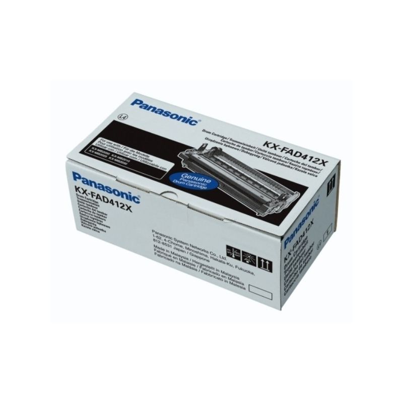 Panasonic 412X - Tambor original KXFAD412X - Negro