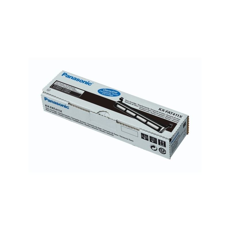 Panasonic 411X - Originaltoner Panasonic KXFAT411X - Schwarz