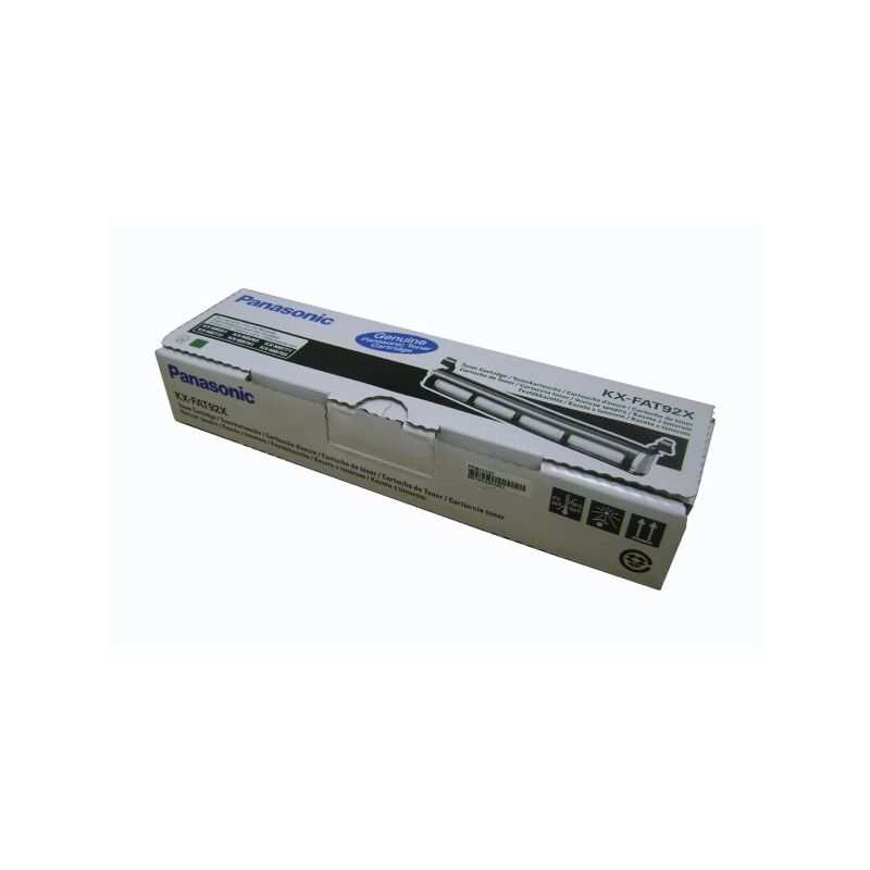 Panasonic 92 - Originaltoner Panasonic KXFAT92 - Schwarz