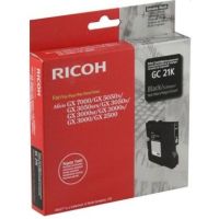 Ricoh GC-21 - 405532, GC21K original inkjet cartridge - Black