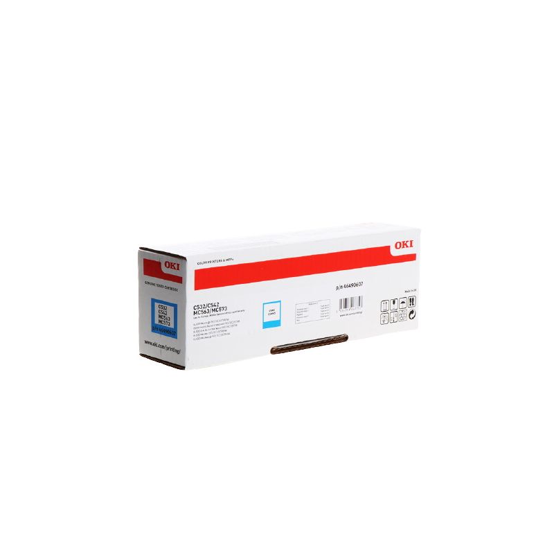 OKI 46490607 - 46490607 original toner - Cyan