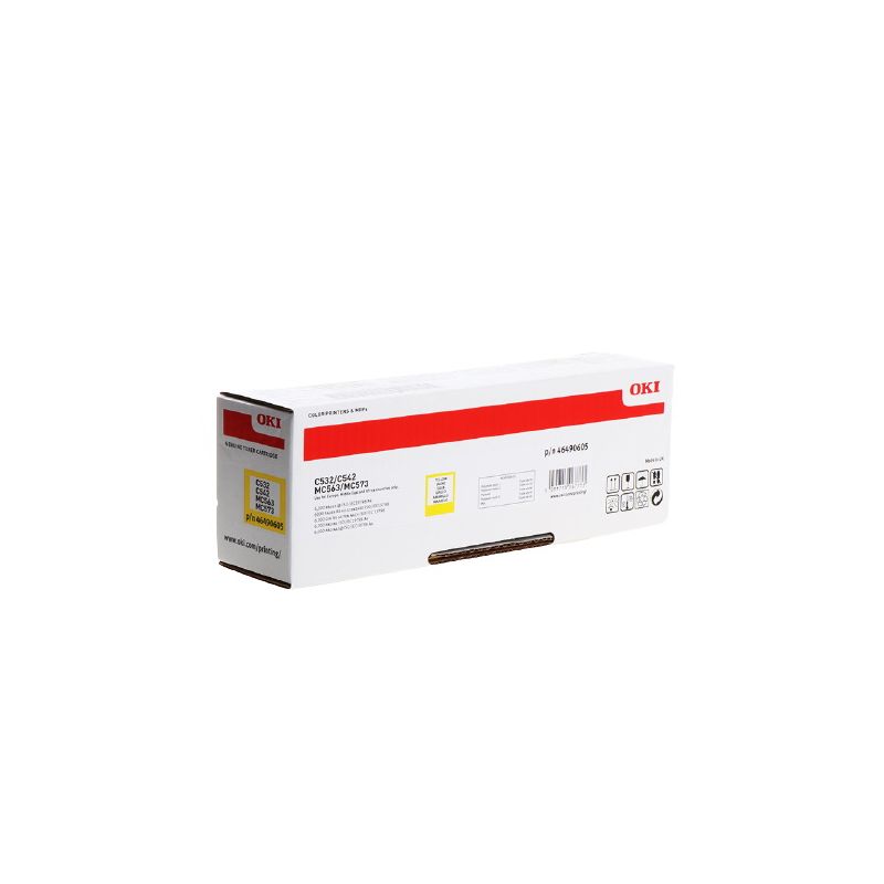 OKI 46490605 - Toner original 46490605 - Yellow