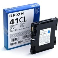 Ricoh GC-41 - 405766, GC41CL original inkjet cartridge - Cyan
