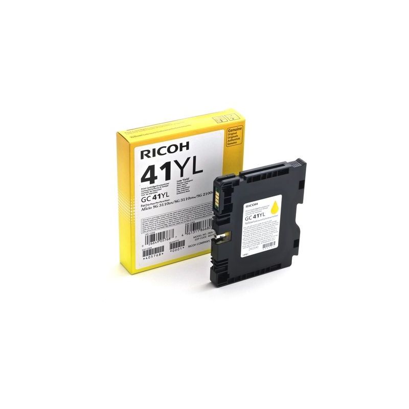 Ricoh GC-41 - 405768, GC41YL original inkjet cartridge - Yellow