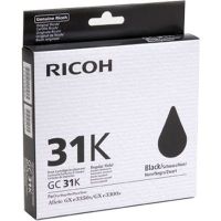 Ricoh GC-31 - Cartucho de inyección de tinta original 405688, GC31K - Negro