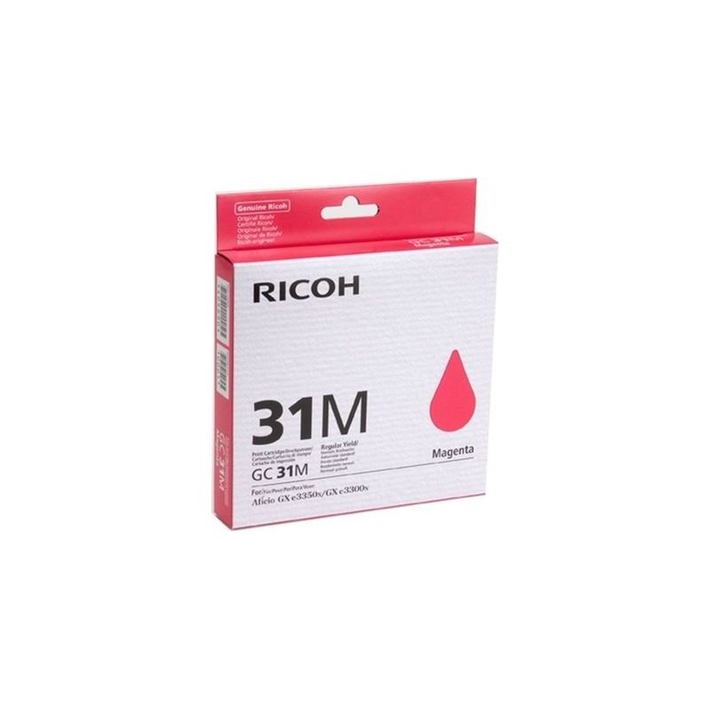 Ricoh GC-31 - Original-Tintenstrahlpatrone 405690, GC31M - Magenta