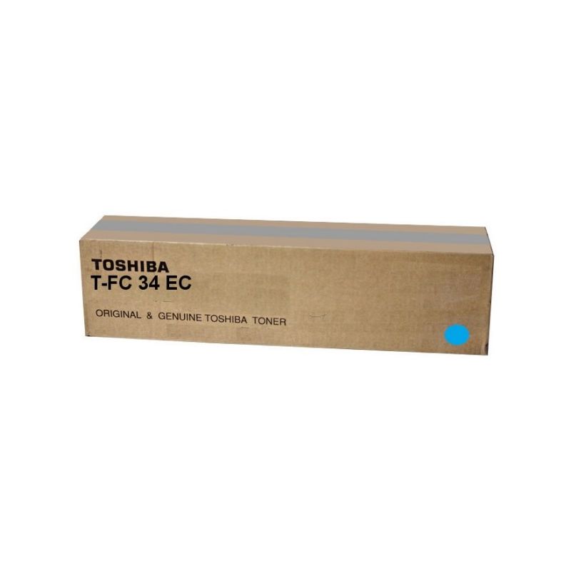 Toshiba 34E - Original Toner TFC34EC - Cyan