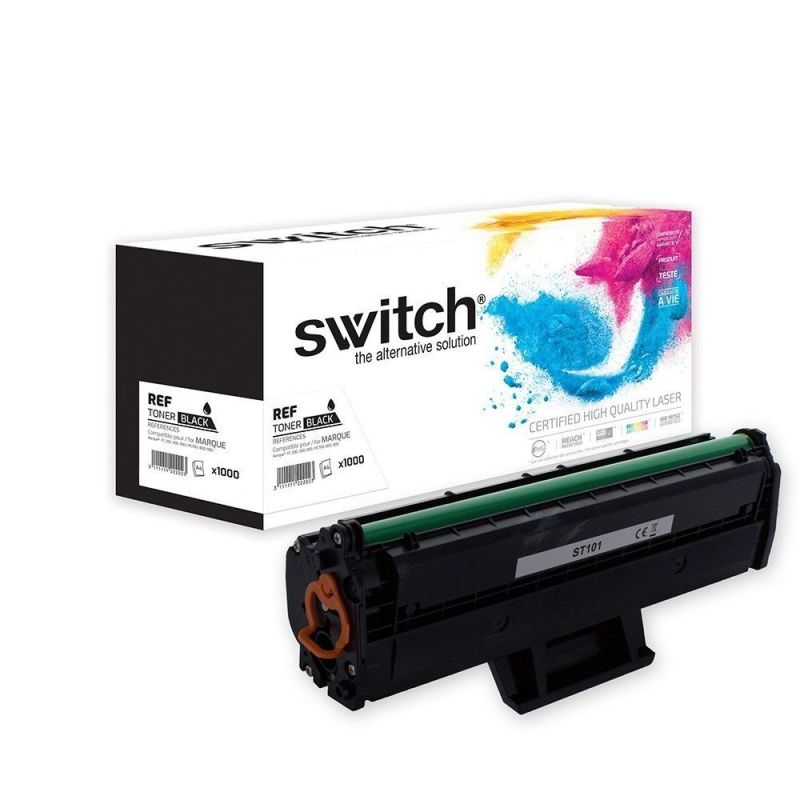 Samsung 101 - SWITCH MLT-D101SELS, SU696A compatible toner - Black