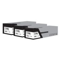 Epson EPL-6200X - Pack x 3 C13S050166 compatible toners - Black