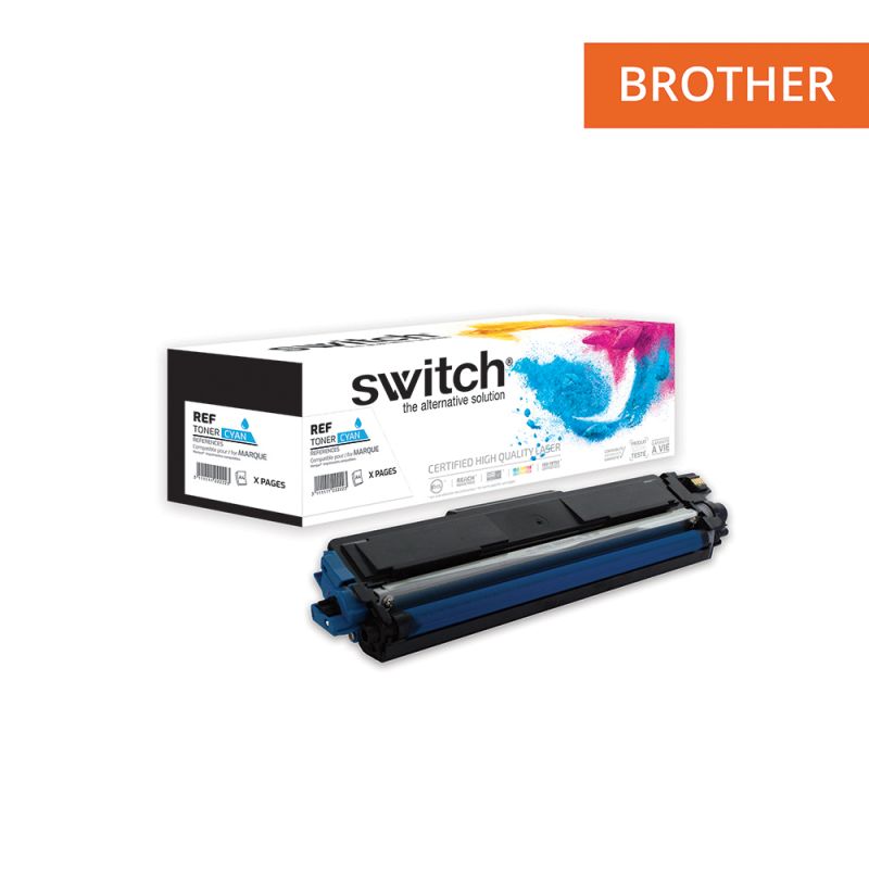 Brother TN-242C - SWITCH Toner compatibile con TN-242C - Ciano