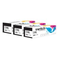 Canon 056H - SWITCH Pack x 3 Tóner con chip OEM equivalente a 056H, 3008C002 - Negro