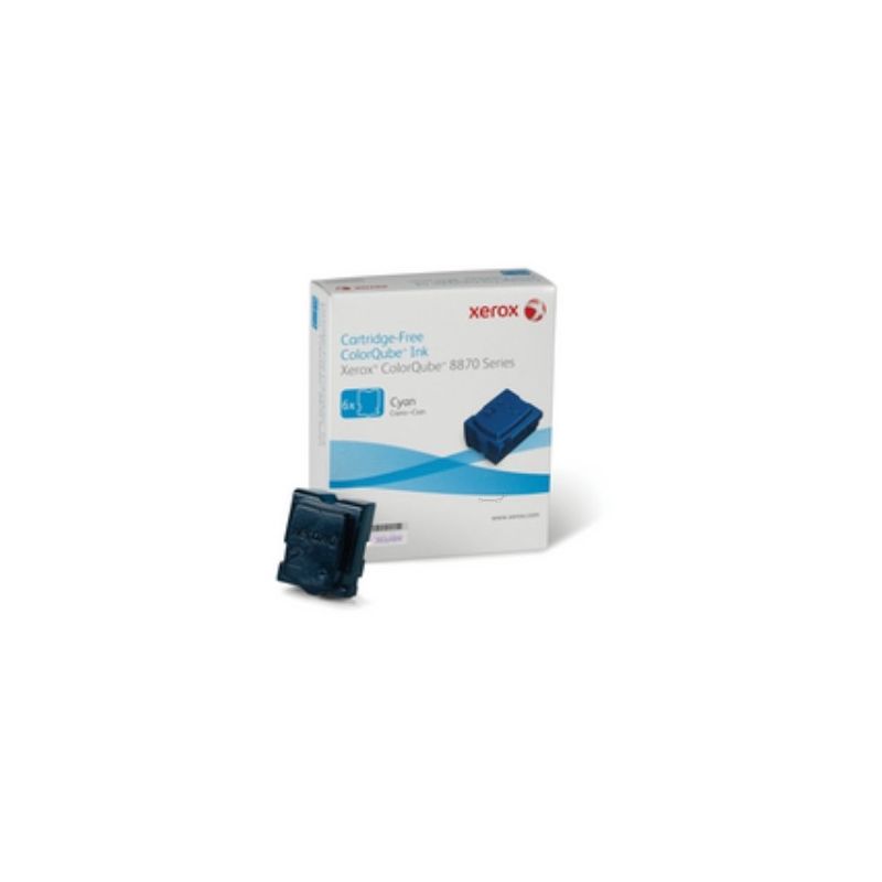 Xerox 8800 - Pack x 6 Encre Solide original 108R00954 - Cyan