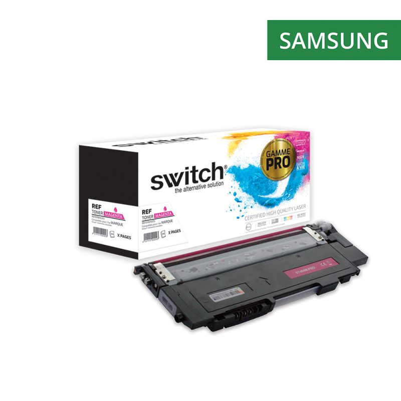 Samsung C404M - SWITCH Tóner 'Gama PRO' equivalente a CLTM404SELS - Magenta