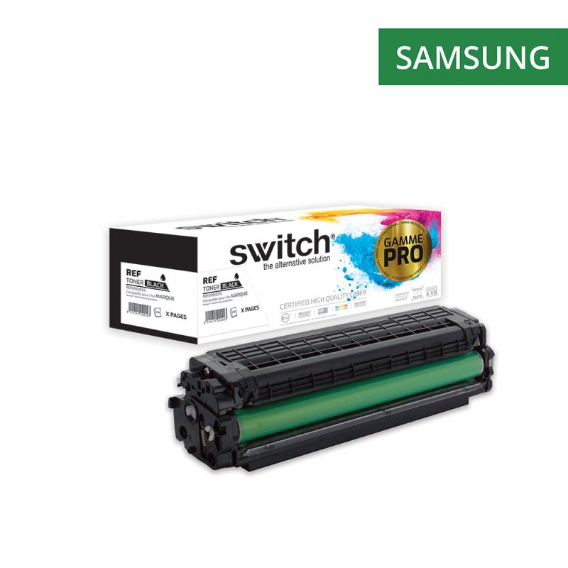 Samsung K504 - SWITCH Tóner 'Gama PRO' equivalente a CLT-K504SELS - Negro