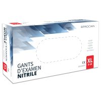 PROCIAN disposable nitrile glove, powder-free, non-sterile, Blue size XL - Box of 100