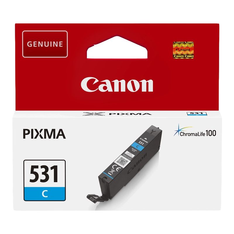 Canon 531 - cartouche inkjet original CLI-531C, 6119C001 - Cyan