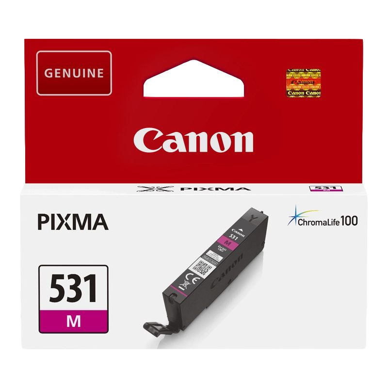 Canon 531 - cartouche inkjet original CLI-531M, 6120C001 - Magenta