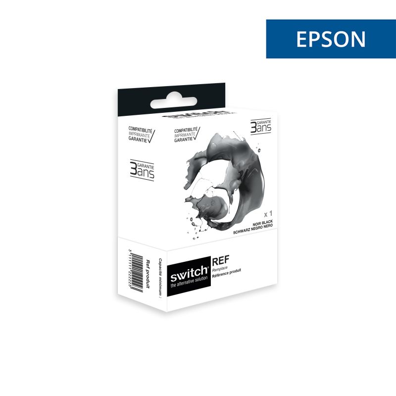 Epson T7901 - SWITCH cartouche jet d'encre équivalent à C13T79014010 - Black