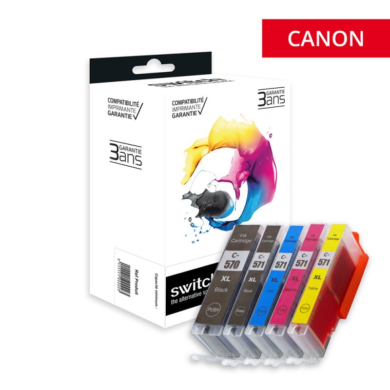 Imprimante jet d'encre CANON MG 5750 Noir Canon en multicolore