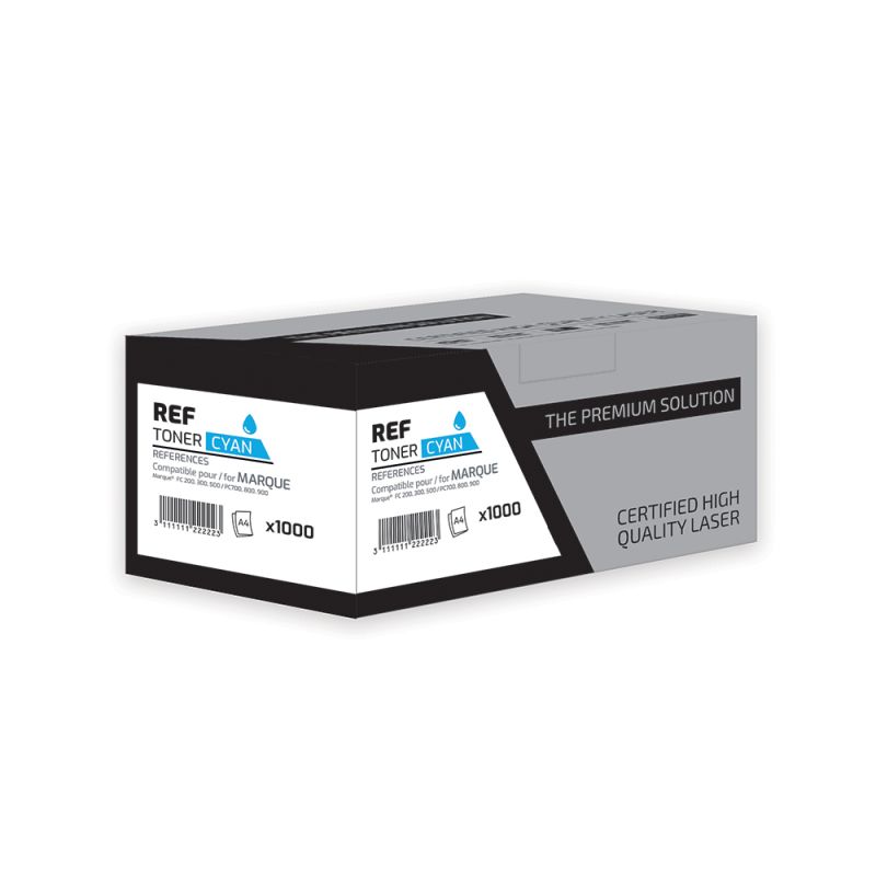 Lexmark 232H - Toner compatibile con C232HC0 - Ciano