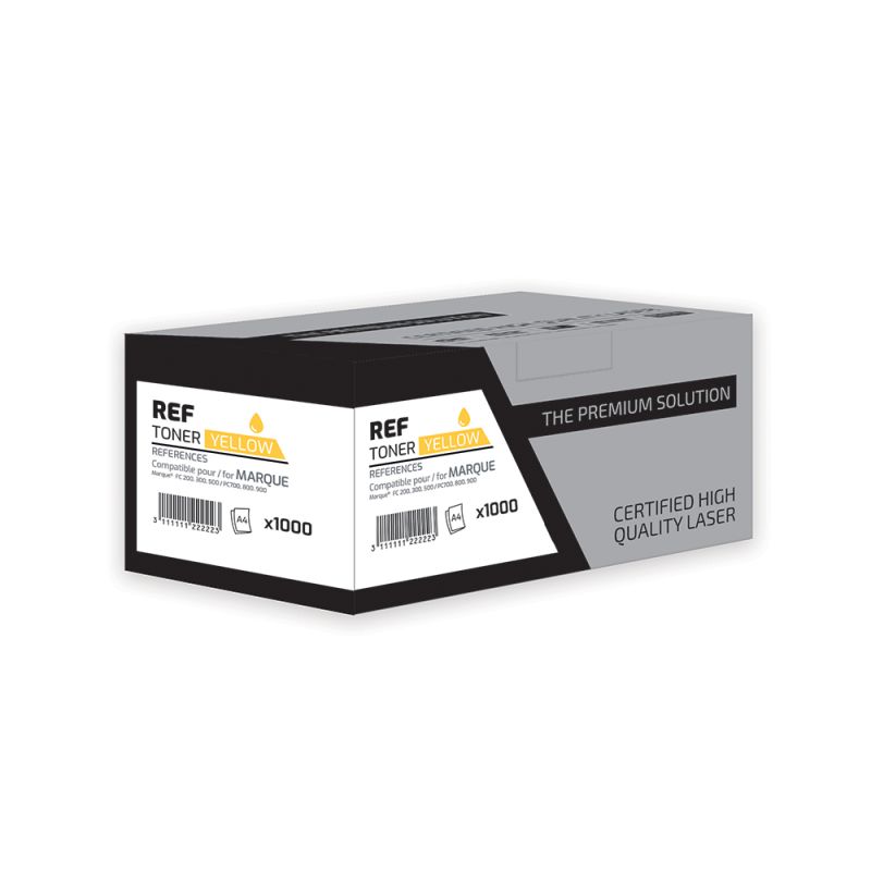 Lexmark 232H - C232HY0 compatible toner - Yellow