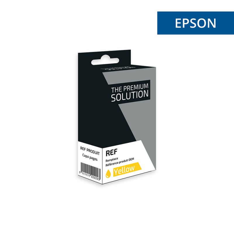 Epson 408XL - cartuccia a getto d’inchiostro compatibile con C13T09K44010 - Giallo