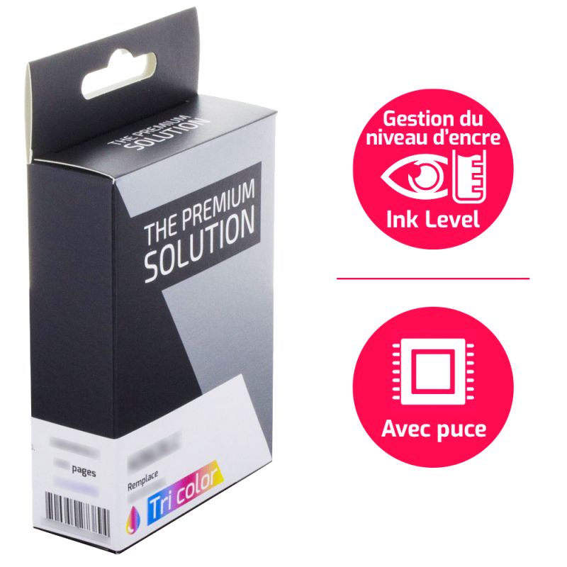 Hp 301XL - Pack x 4 cartuchos de inyección de tinta 'Ink Level’ equivalentes a CH563EE, CH564EE - Negro + Tricolor