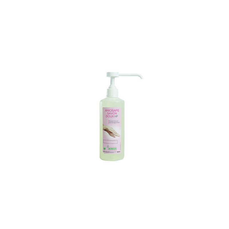 ANIOSAFE Sapone delicato HF 500ml con pompetta avvitata