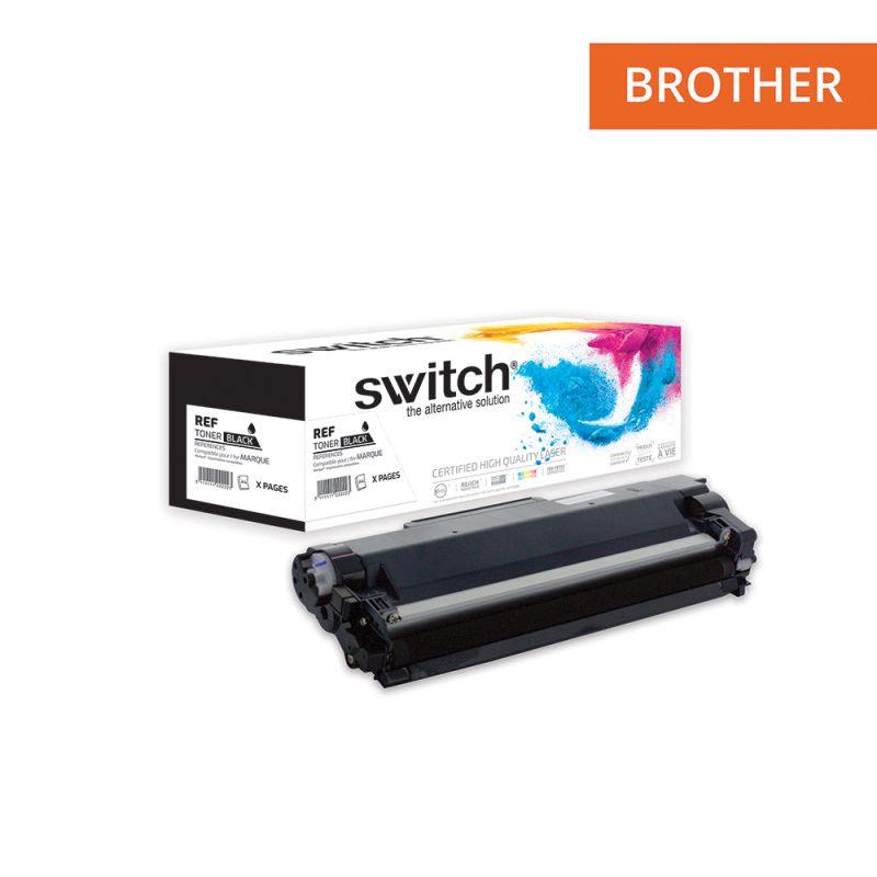 Brother TN-2510 - SWITCH Toner équivalent à TN-2510 - Black