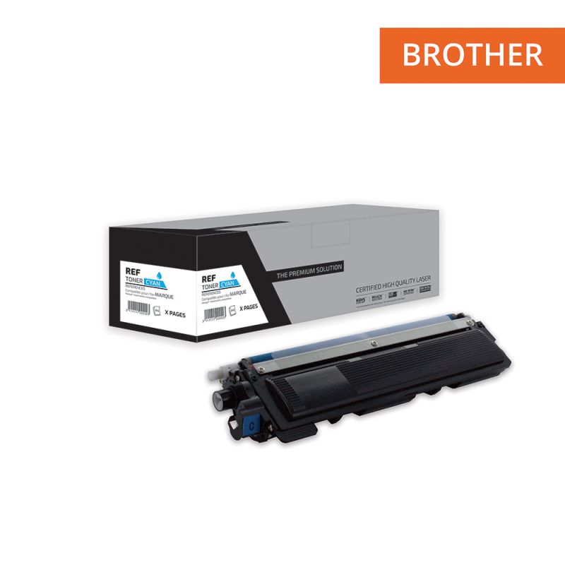 Brother TN248XL - Tóner compatibile con TN248XLC - Cyan