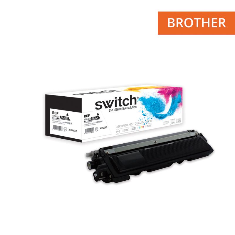 Brother TN248XL - SWITCH Toner équivalent à TN248XLBK - Black