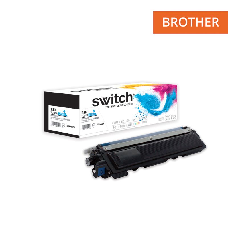 Brother TN248XL - SWITCH Tóner compatibile con TN248XLC - Cyan