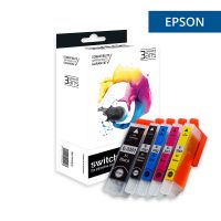 Epson 33XL - SWITCH Confezione di 5 getto d’inchiostro, compatibile con C13T33574012 - BPBCMY