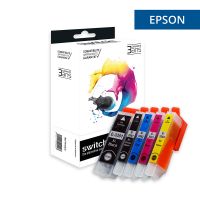 Epson 33XL - SWITCH Pack x 5 C13T33574012 compatible ink jets - BPBCMY
