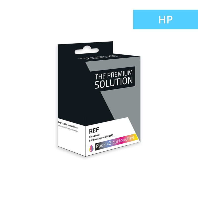 Hp 364XL - Pack x 5 cartuchos de inyección de tinta equivalentes a CN684EE, CB323EE, CB324EE, CB325EE