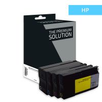 Hp 950XL/951XL - Pack x 4 cartuchos de inyección de tinta equivalentes a CN045AE, CN046AE, CN047AE, CN048AE
