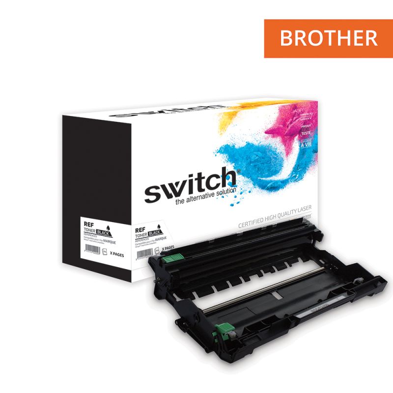 Brother DR-2400 - SWITCH Tambour équivalent à DR-2400 - Black