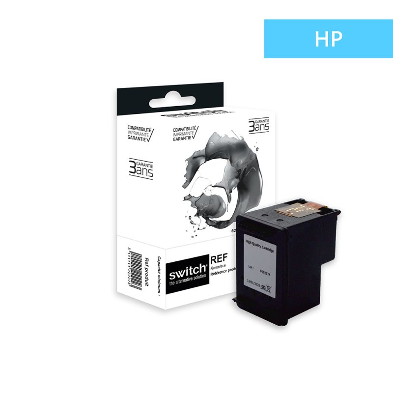 Hp 305XL - SWITCH cartuccia a getto d’inchiostro compatibile con 3YM62AE - Nero