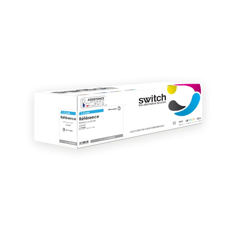Canon CT069HC - SWITCH Tóner con chip OEM compatible con 5097C002 - Cyan