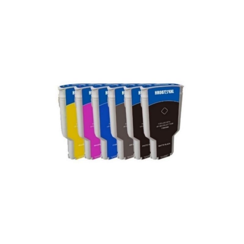 hp H727XY - Inkjet cartridge compatible with  F9J78A - Yellow