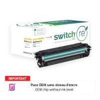 Hp 212A - SWITCH RE OEM W2122A, 212A compatible toner chip - Yellow