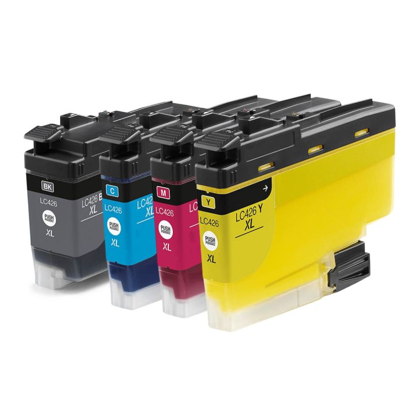 Brother 426 - Pack x 4 jet d'encre équivalent à LC426 - Black Cyan Magenta Yellow