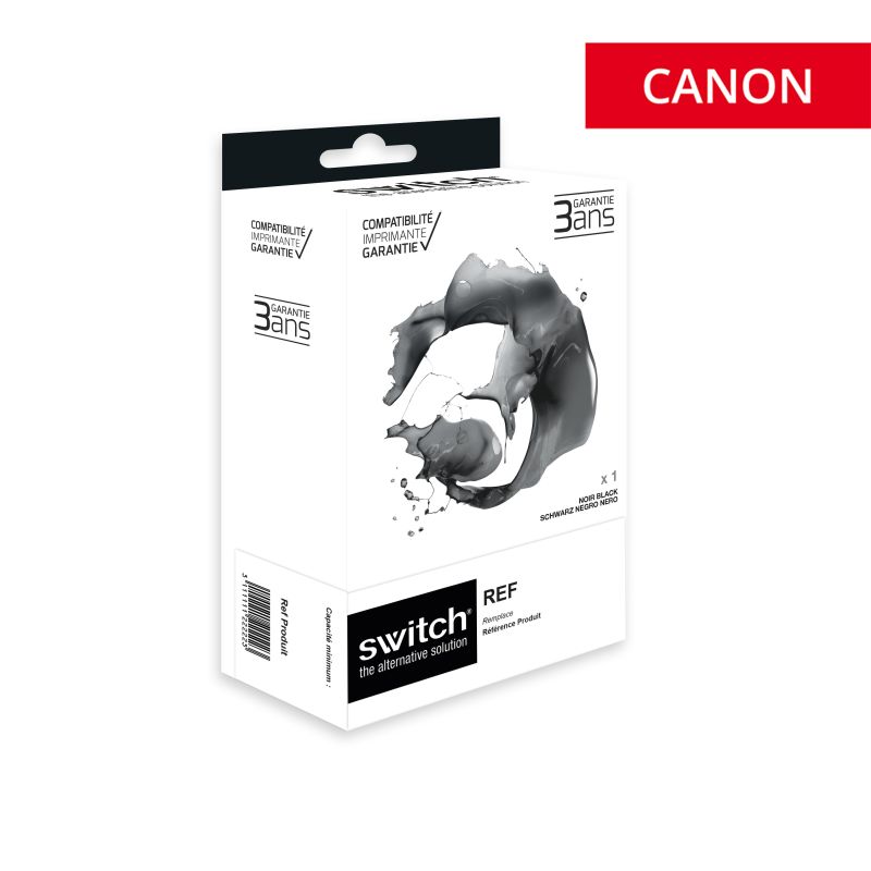 Canon 1400XL - SWITCH Cartucho de inyección de tinta equivalente a PG-1400, 9182B001 - Negro