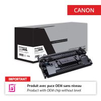 Canon 057H - Tóner con chip OEM equivalente a 057H, 3010C002 - Negro