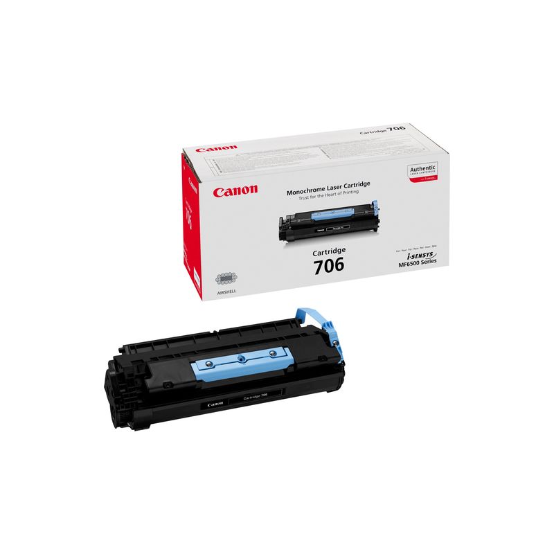 Canon 706 - Original Toner 706, 0264B002 - Black