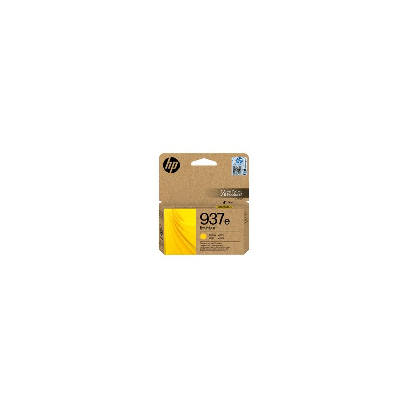 Hp 937 - cartucho de inyección de tinta original EVOMORE 4S6W8NE - Yellow