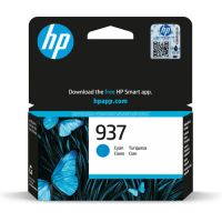 Hp 937 - Cartouche originale 4S6W2NE - Cyan