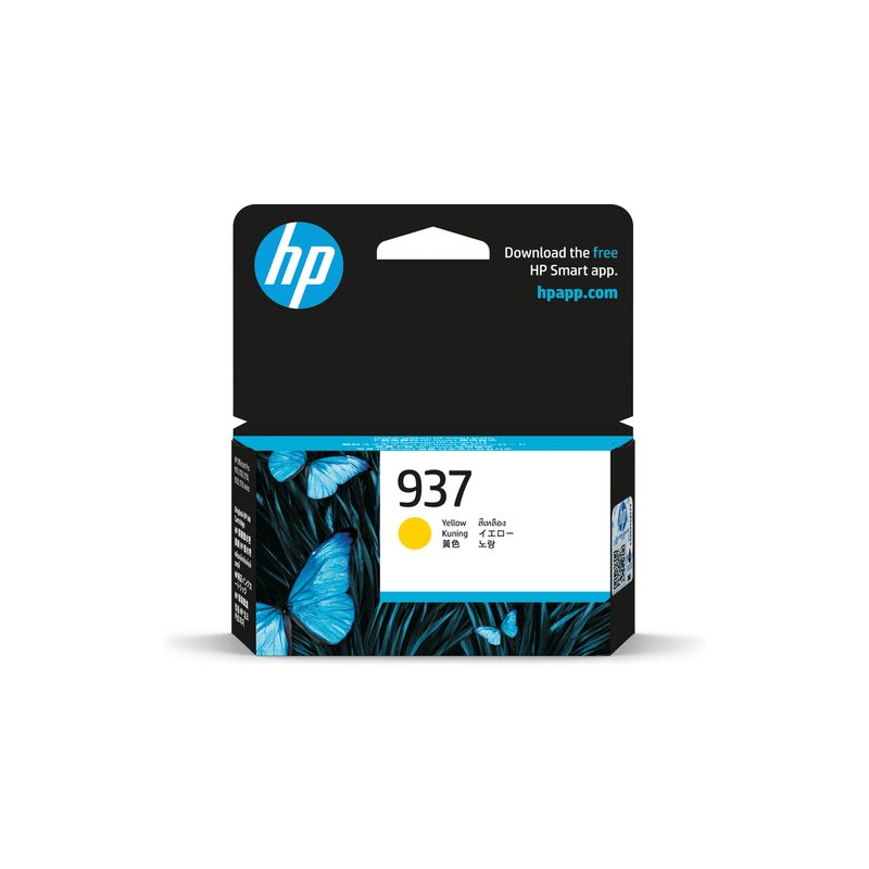Hp 937 - Original Tintenpatrone 4S6W4NE - Yellow