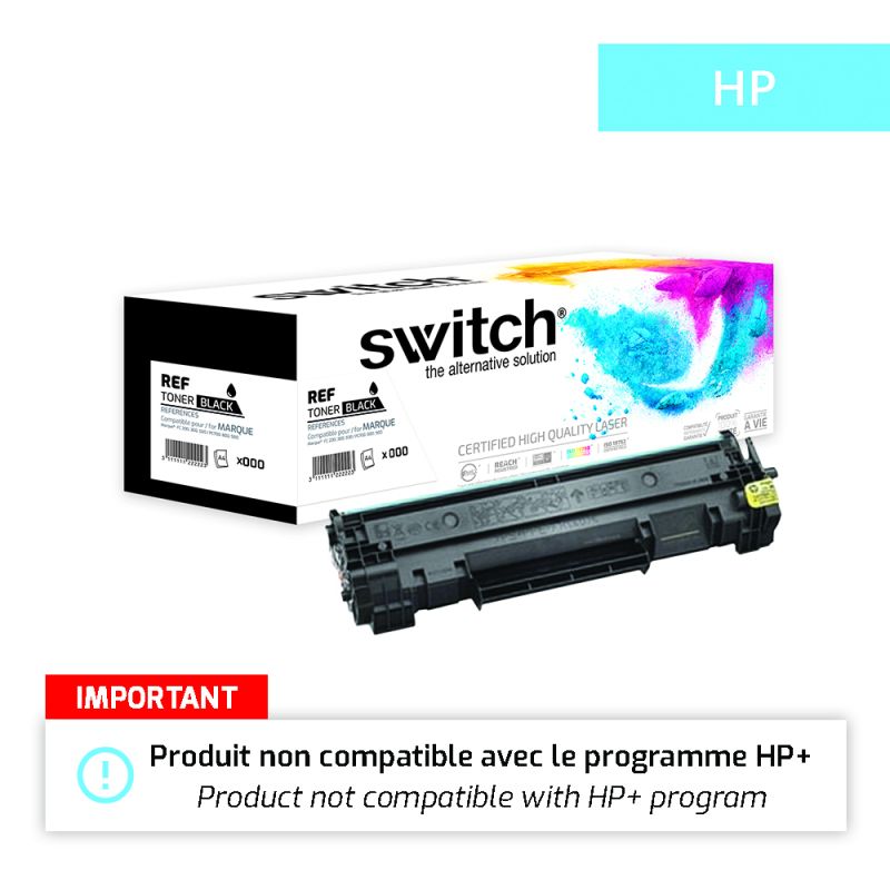 Hp 142X - SWITCH Toner equivalent to W1420X, 142X - Black