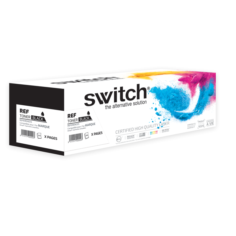 Epson S050167 - SWITCH C13S050167 compatible toner - Black
